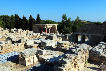 Knossos Palace Ruins, Heraklion Crete