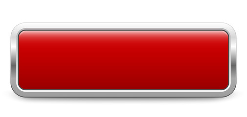 Long rectangular template - dark red metallic button