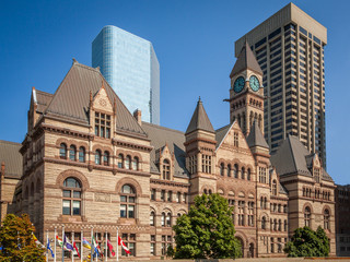 Fototapeta na wymiar Old City Hall of Toronto