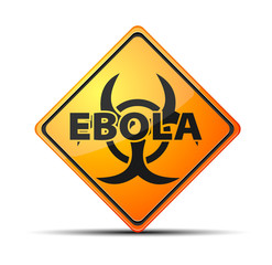 Ebola hazard sign