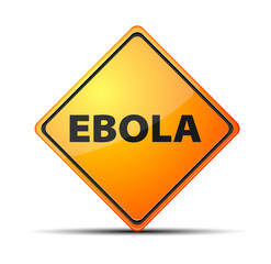 Ebola hazard sign