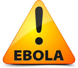 Ebola hazard sign