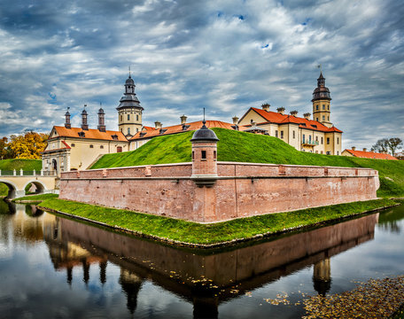 Nesvizh Castle - medieval castle in Belarus