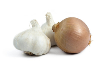 Fototapeta premium ail oignon