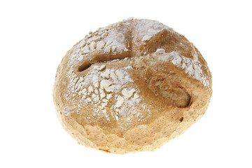 Bakery product photographed on isolated on white background