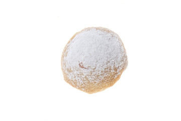Bakery product photographed on isolated on white background