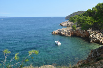 spanish bay along GR footpath