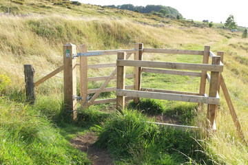 Countryside stile, in Somerset