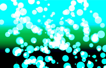 defocused bokeh lights