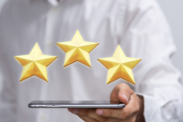 three stars