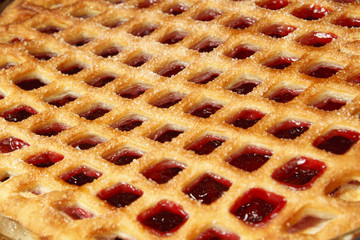 Bakery products in bakery shop