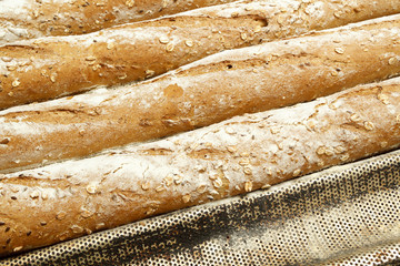 Bakery products in bakery shop