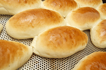 Bakery products in bakery shop