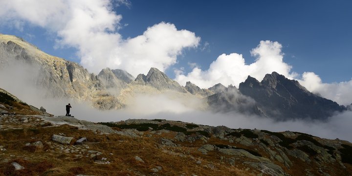 Making photographs of the High Tatras of Slovakia