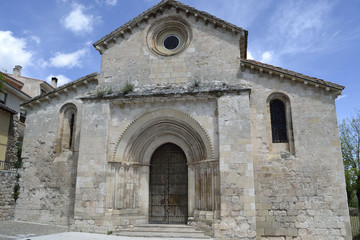 Fototapeta na wymiar San Miguel church, Brihuega, Spain.