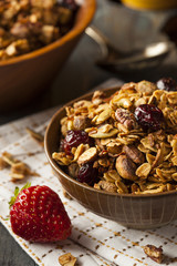Healthy Homemade Granola with Nuts