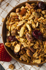 Healthy Homemade Granola with Nuts