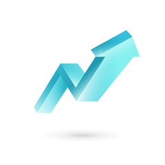 Letter N logo icon design template elements