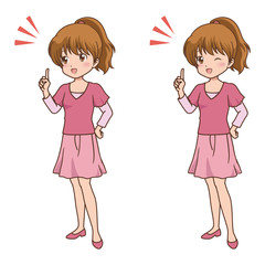 女性　ポイント