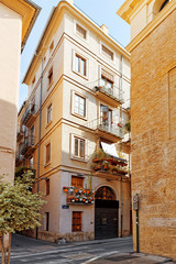 Fototapeta na wymiar Cityscape historical places of Valencia - city in Spain.