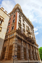 Fototapeta premium Cityscape historical places of Valencia - city in Spain.