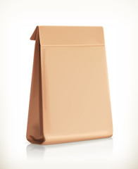 Paper bag, vector object