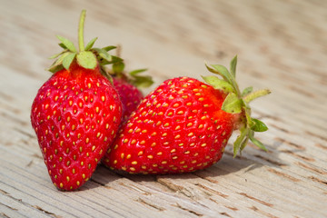 fresh strawberries