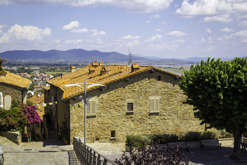 Castiglione della Pescaia, Tuscany, old city. Color image