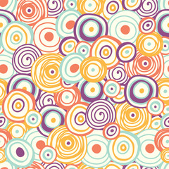 Polka dot. Cute seamless pattern.
