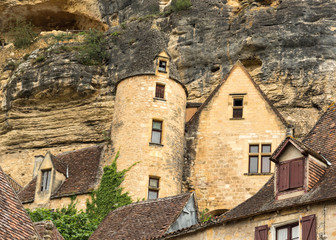 Fototapeta na wymiar France's La Roque-Gageac