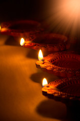 Beautiful Diwali Candels