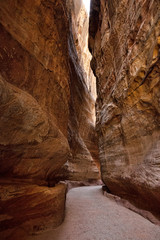 canyon Petra, Jordan,