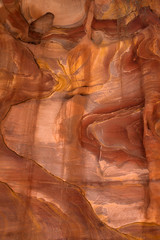  red rock formations in Petra Jordan