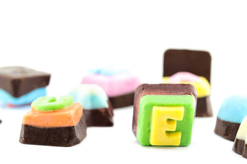 Chocolate letter