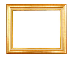Picture frame on white background
