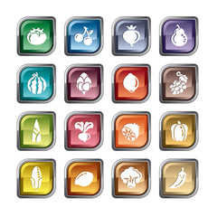 Fruit and Vegetables Icons