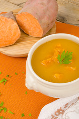 Sweet potato soup