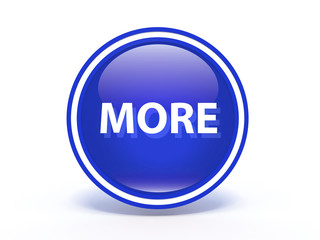 More circular icon on white background