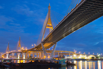 Fototapeta na wymiar Rama nine bridge