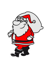 Weihnachtsmann Sack