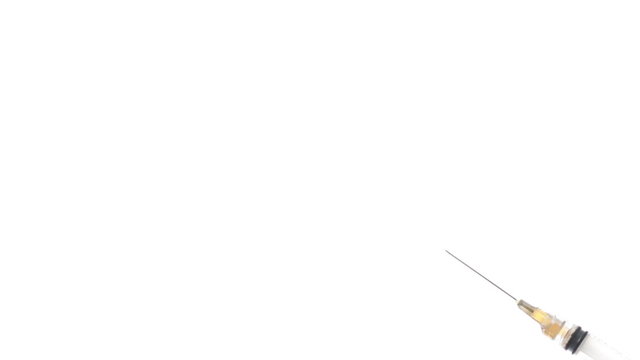 Squeezing a Hypodermic Needle