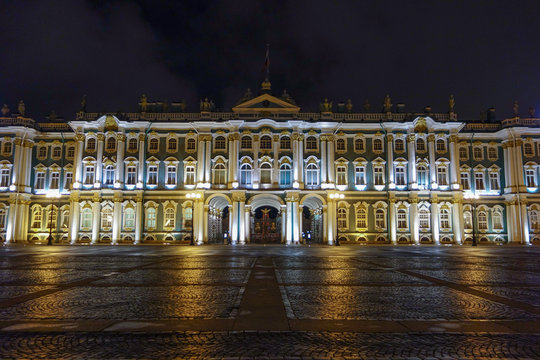 Winter Palace In St Petersburg Russia