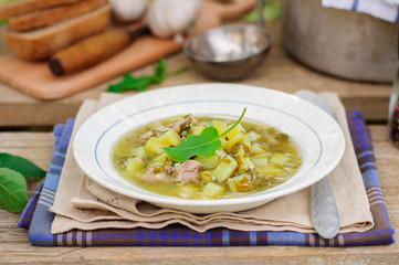 A Plate of Sorrel Soup