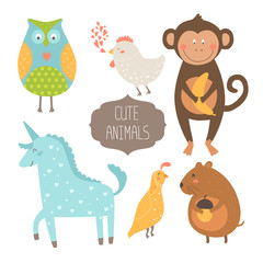Cute animals collection