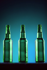 Green Beer Bottles