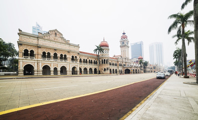 Fototapeta premium KUALA LUMPUR MALAYSIA - 13 March, 2014. Sultan Abdul Samad