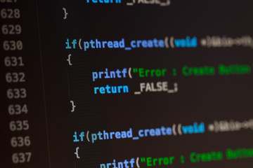 C computer language source code