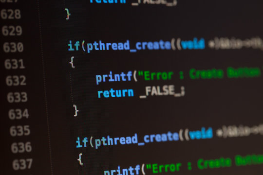 C computer language source code