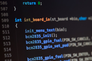 C computer language source code