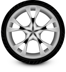 Obraz premium wheel car